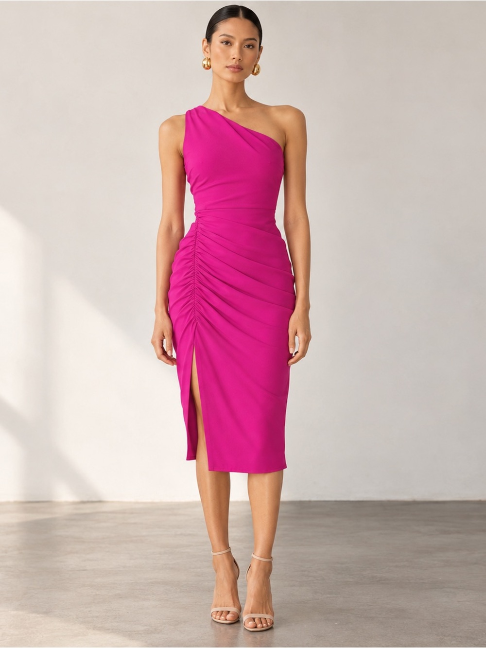 Katie May New Age Dress in Electric Pink Size M
